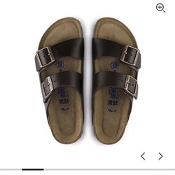Birkenstock Arizona Soft Footbed Oiled Leather, size US 10-10.5