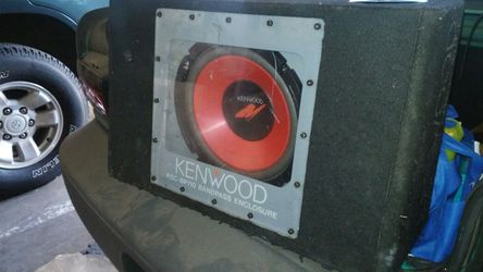 Kenwood bass speakers