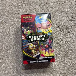 Pokemon Mega Evolution Perfect Order Booster Bundle
