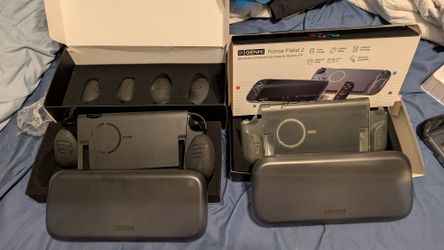 Two Genki Switch 2 Dockable Cases