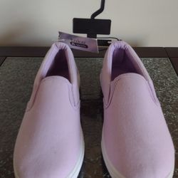 Purple Slip On Sneakers 