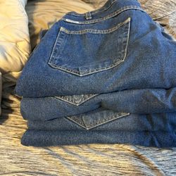 4 Pair Of Work Pants Size 38x32 In Great Condition 