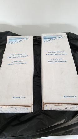 Security Bars Foot Operated Fire Escape System (Coltrin Inc.)
