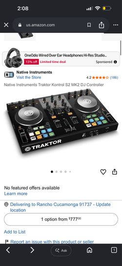 Native Instruments Traktor Kontrol S2 MK2 DJ Controller