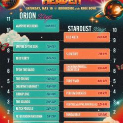 Just Like Heaven Festival Tickets 