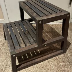 Small Wooden Step Stool 