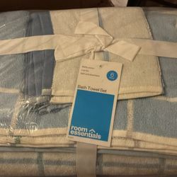 6 Piece Bath Towel Set
