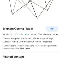 Coffe Table Selling For More Then $1300 Yours For $400