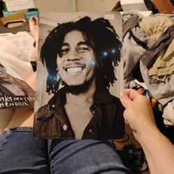 Bob Marley Antique Picture