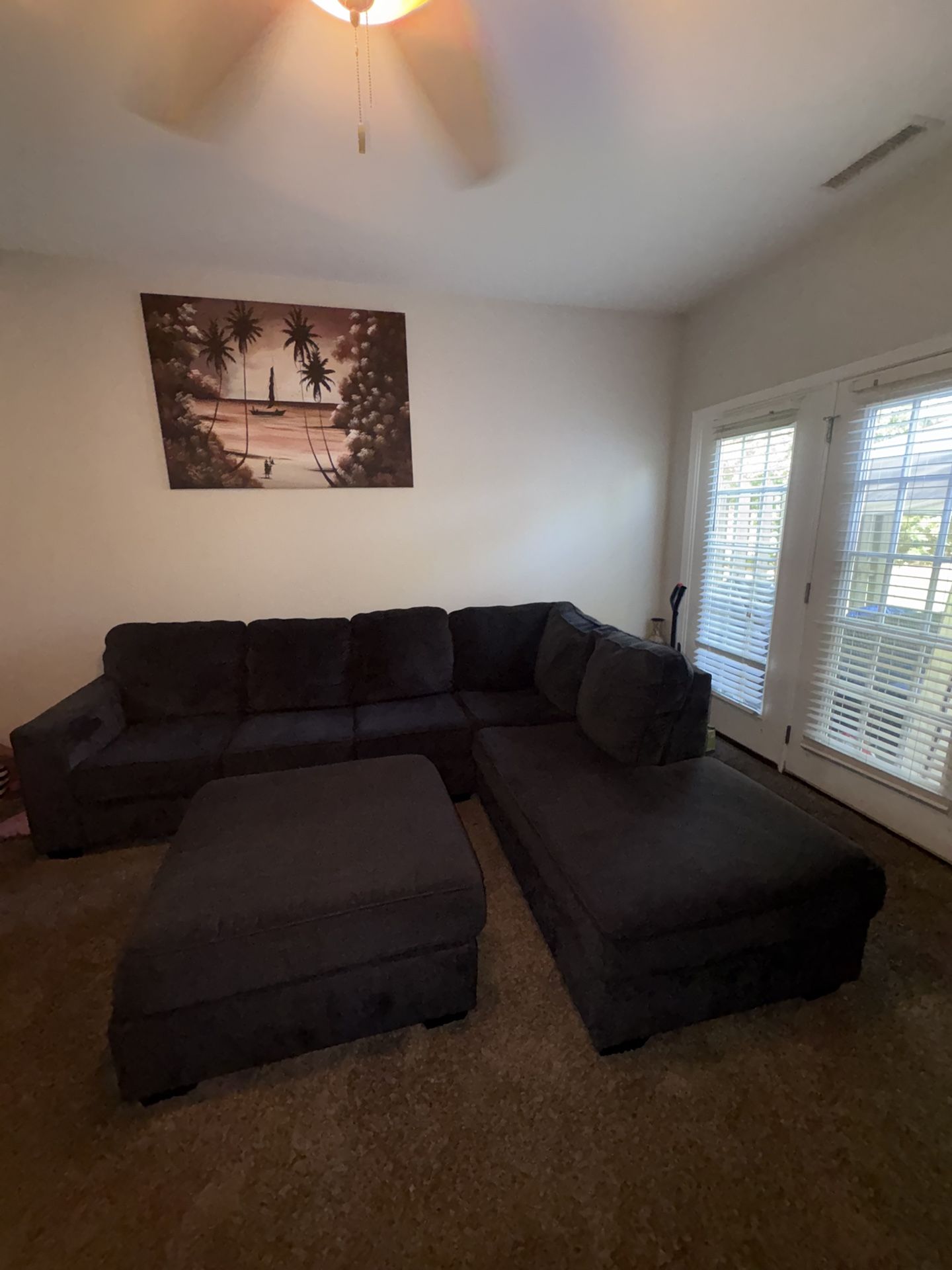 Moving Out Soon!! Sectional, Washer, And Dryer For Sale