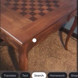 Game Table 