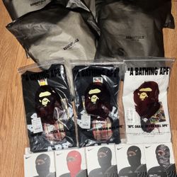 Esstentillas X Bapes X Ski Mask X Colognes 