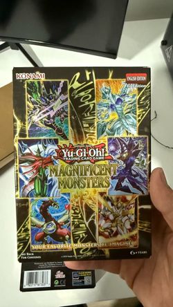 Yu-Gi-Oh Magnificent Monsters Booster Pack box