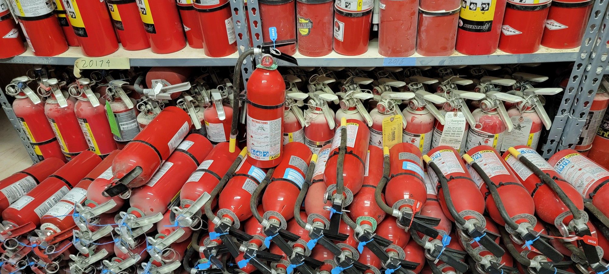Free Fire Extinguishers Charged