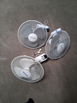 Wall Mounted Fans (3)