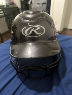 Rawlings Baseball Batting Helmet with face guard youth 6 1/2" - 7 1/2" softball