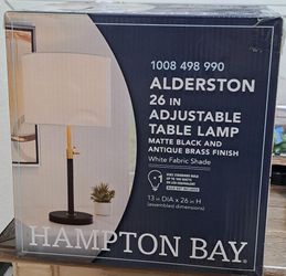 Alderston 26 in. Adjustable Height Table Lamp
