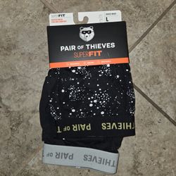 Pair Of Thieves Men's Super Fit Print Boxer Briefs (2) Two Pk And (1) One Pk (5) Total