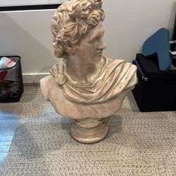 Roman Bust sculpture of Apollo 