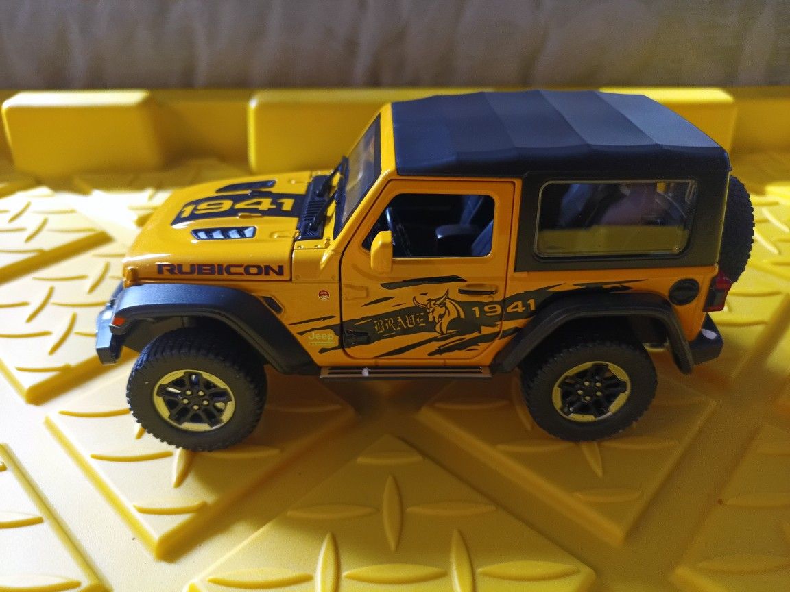 Jeep Rubicon Diecast Car
