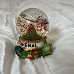 Arenal Volcano Costa Rica Snow Globe