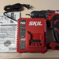 SKIL PWR CORE 12 Varible-Speed Hammer Drill Kit - No Battery