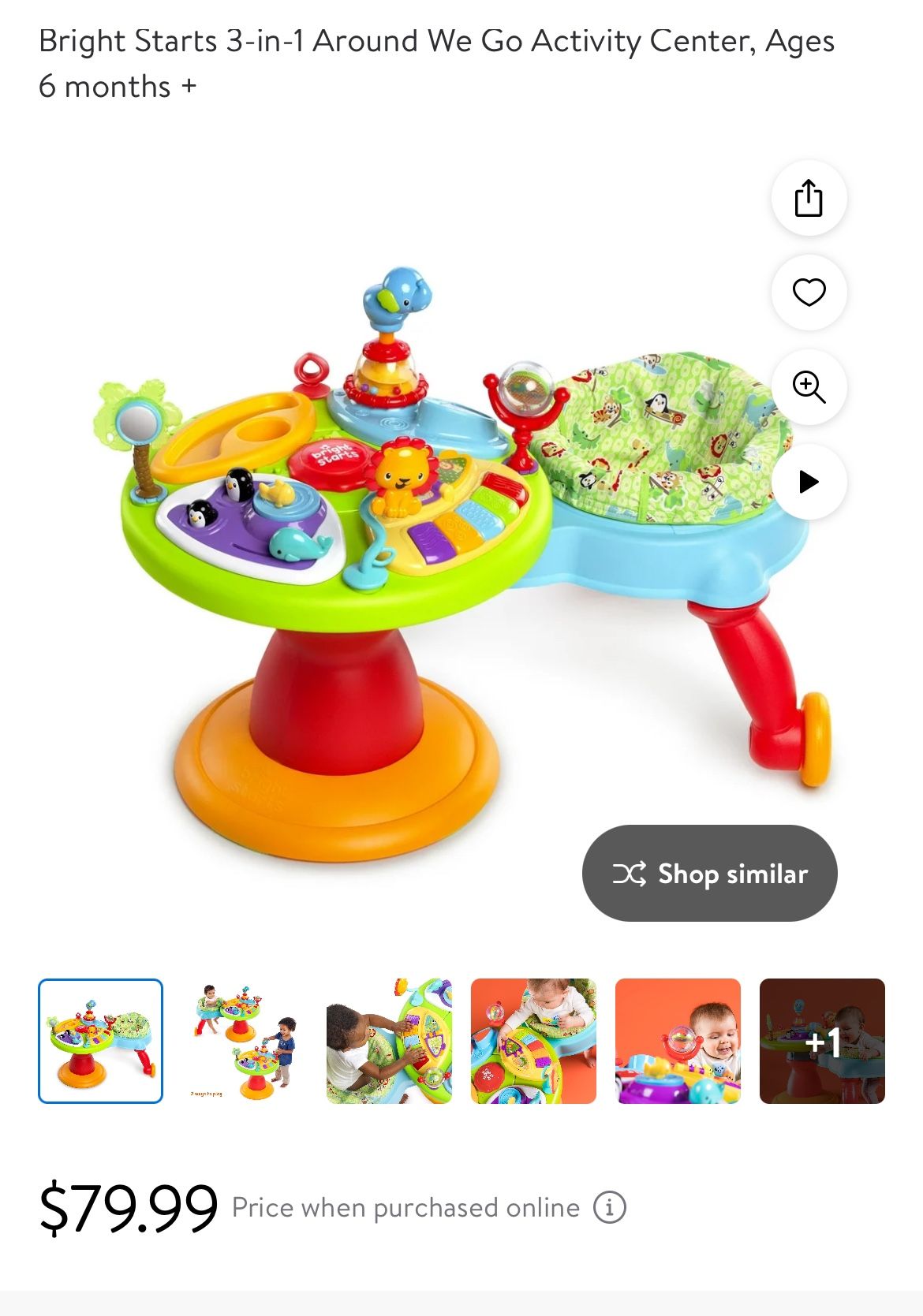 3-in-1 Activity Center