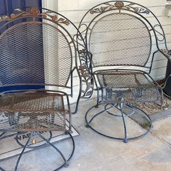 Iron Chairs