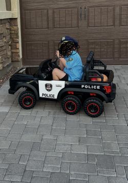 Kid Police Truck