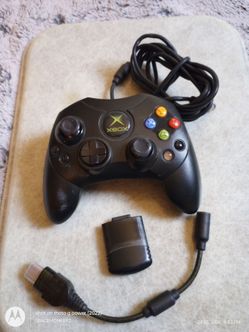 OG Xbox Controller & Memory Card