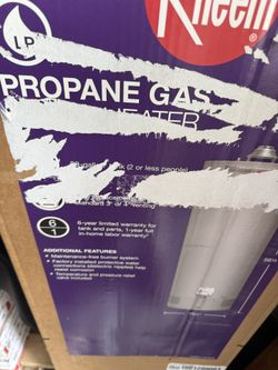 Propane/ Propano Water Heater