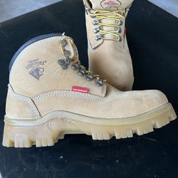 Men’s Steel Toe Work Boots Sz 7