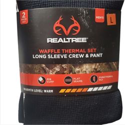 Realtree Black Thermal Set