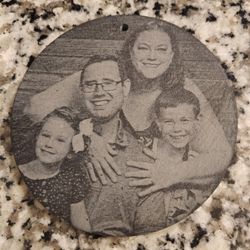 Laser Engraved Slate Coasters