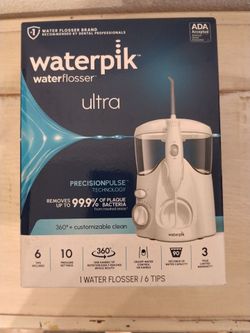 Waterpik Ultra with 6 tips