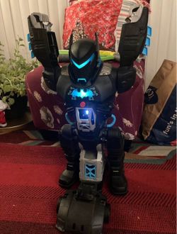 Bat-tech batbot batman playset