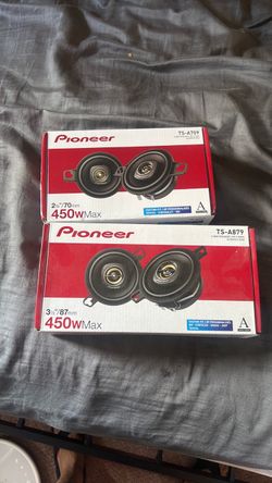 Pioneer TS-A709 & TS-A879 Car Speakers