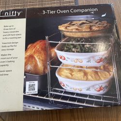 Nifty 3 Tier Oven Companion - New