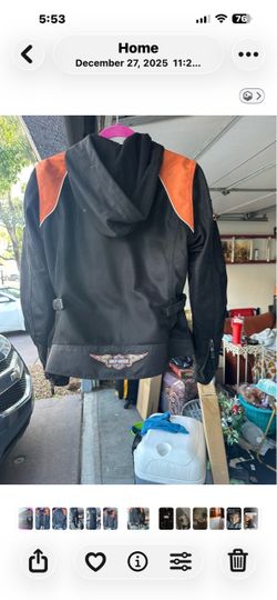 Harley Davidson ladies jacket size L