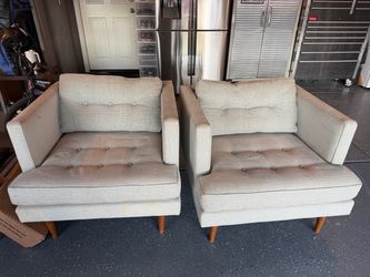 West Elm chairs