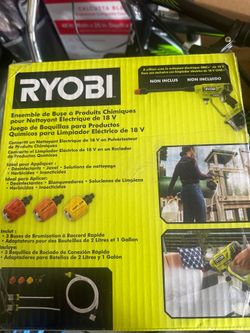 18v power cleaner chemical nozzle kit