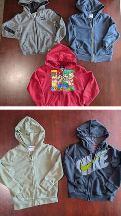Boys Zip-Up Hoodie Sweatshirts Size 5 - Everett, WA