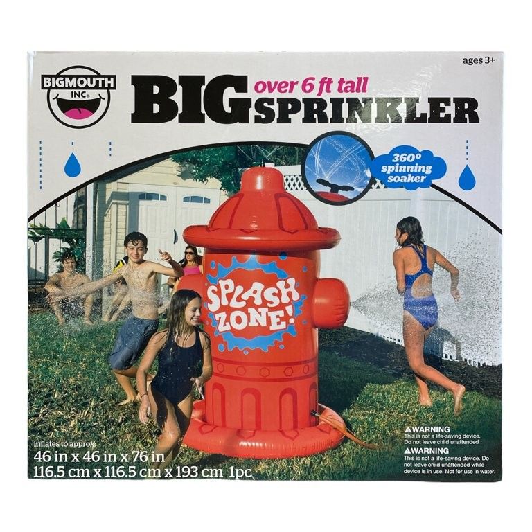 Big Sprinkler - Over 6ft Tall