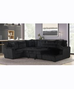 Sofa Couch with Pull-Out bed