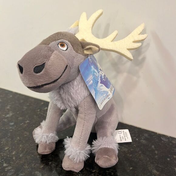 Frozen Sven The Reindeer Mini 6” Plush Disney Stuffed Animal Soft Toy 