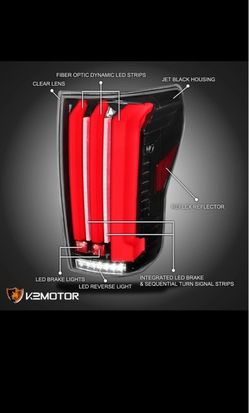 2007-2013 Toyota Tundra LED Tail Lights Sequential Signal Lamps