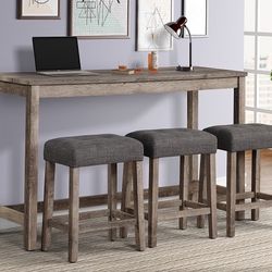 Brand New 4 Pc Console Table