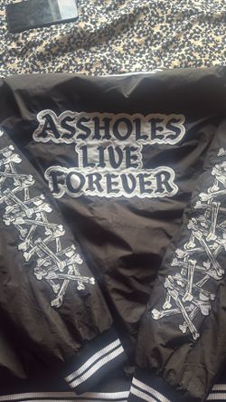 Assholes Live Forever Bomber Jacket