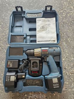 Ryobi HP1201M 12V Cordless Drill-Driver Kit