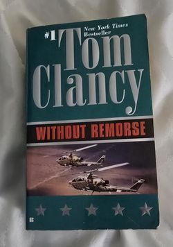 Tom Clancy 'Without Remorse '  Paperback Book 